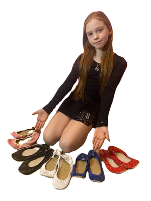 Majestiballerina Ballettschuhe Leder Tanya