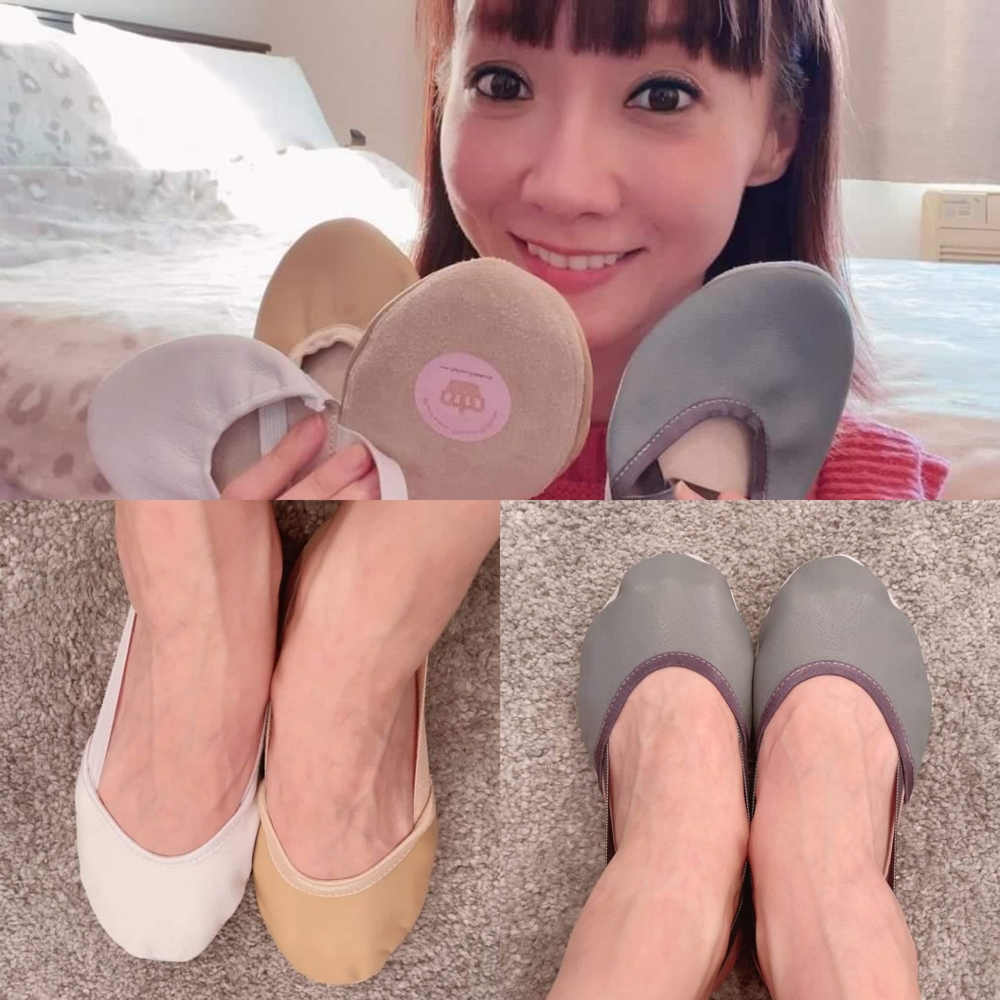 Majestiballerina RSG Kappen Ballenschoner weiß beige schwarz grau